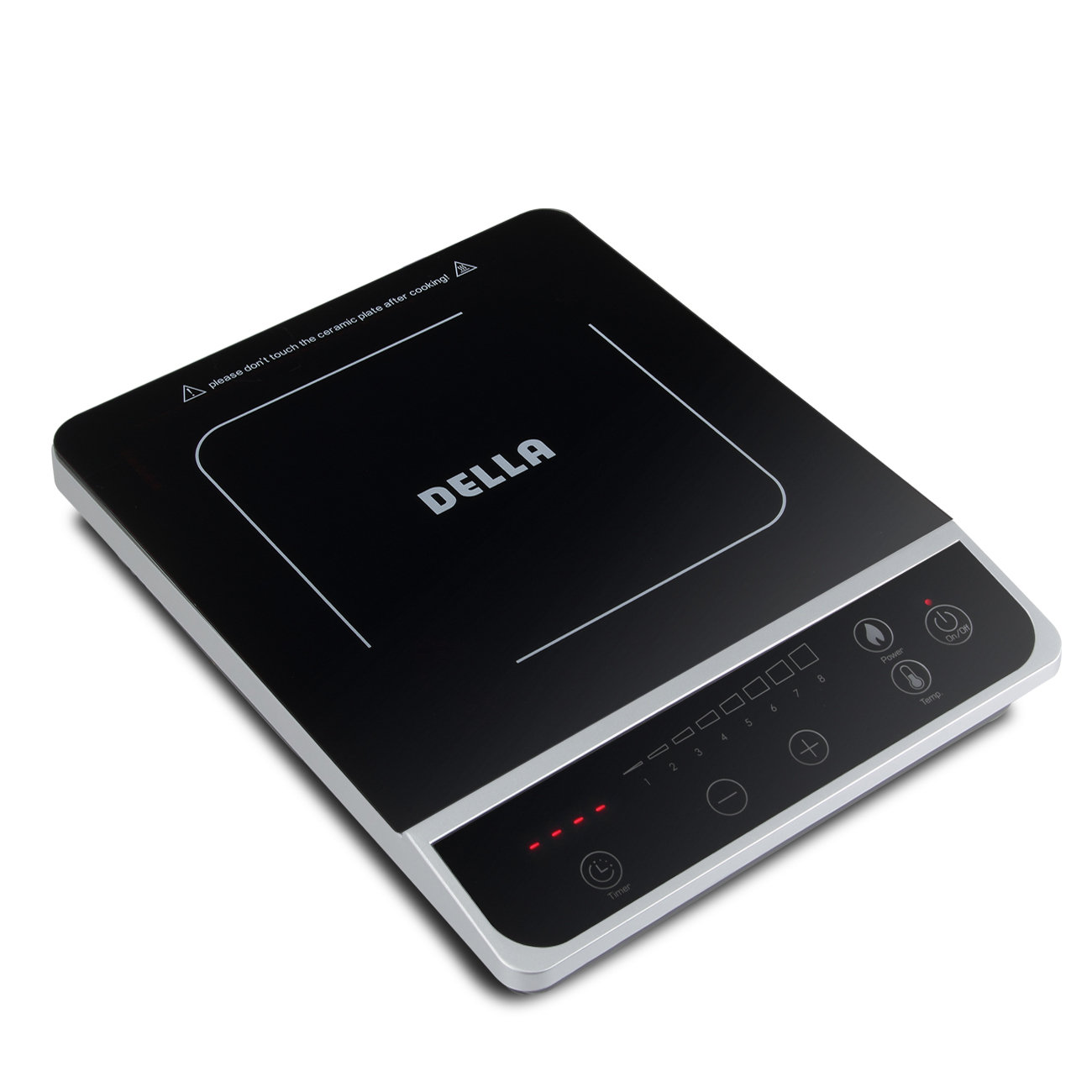 Della 1800W Portable 11" Induction Cooktop with 1 Burner & Reviews